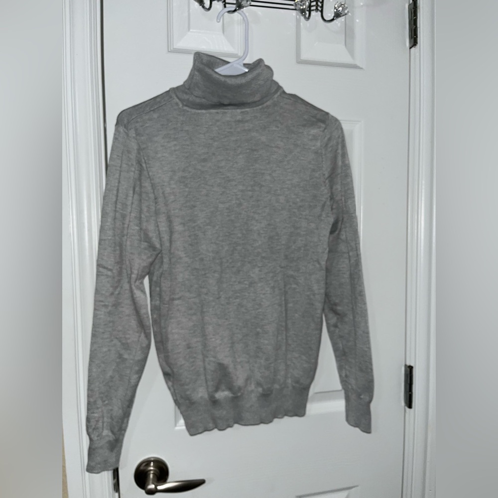 Madison Light Gray Turtleneck Sweater for Men